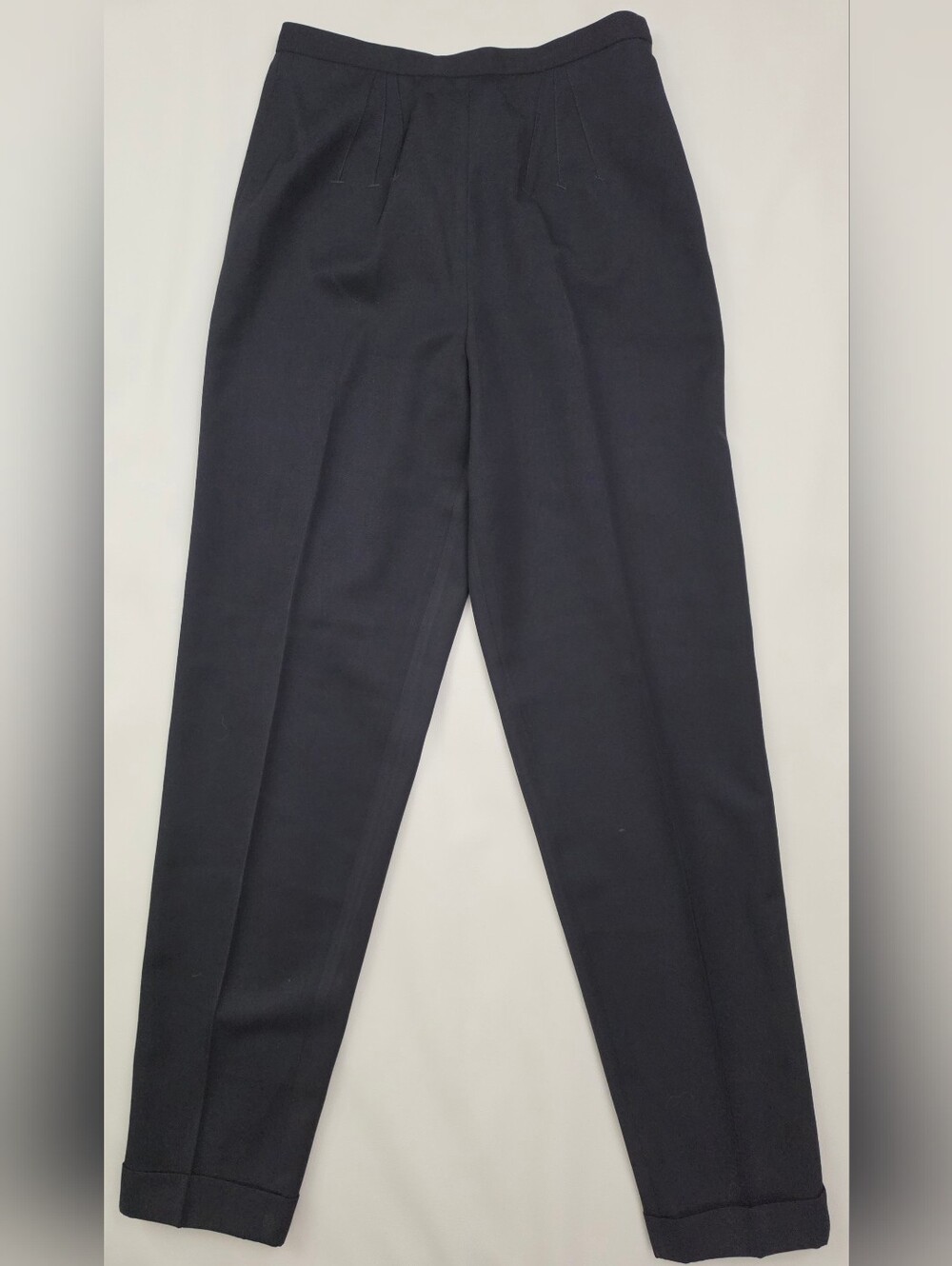 Jean Paul Gaultier Classique Sz 8 Wool Cuff High Rise Pant